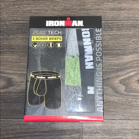 Ironman Flex Tech Boxer Briefs 3 Pack